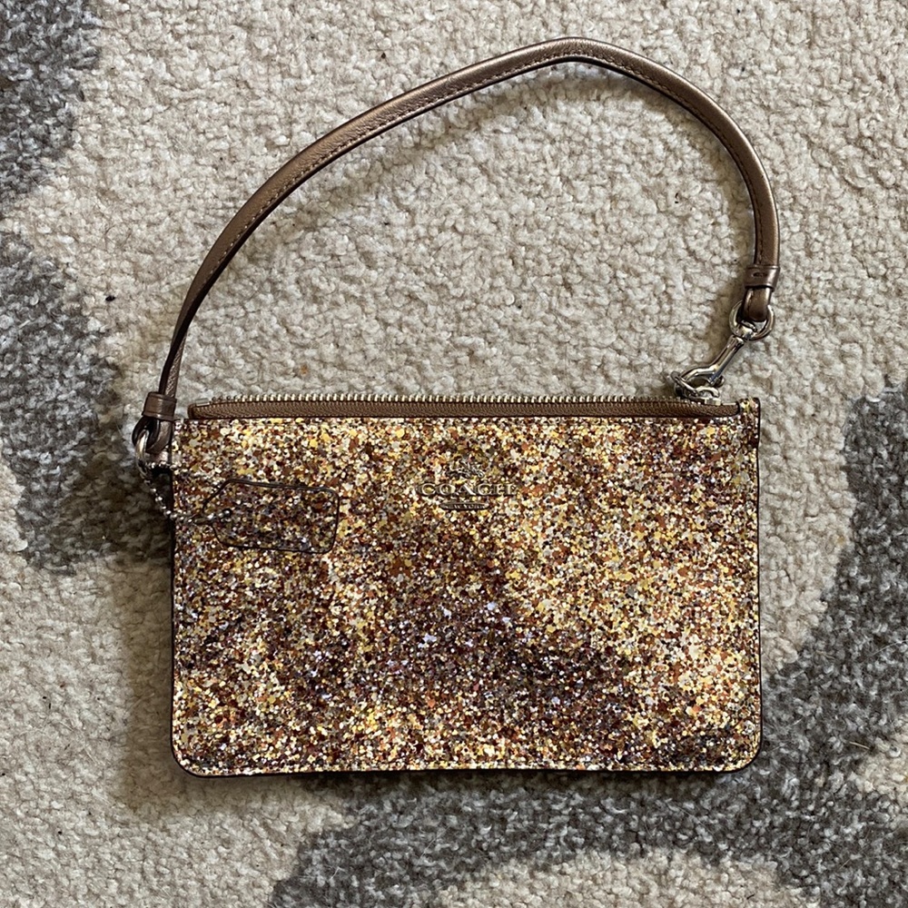 Never used coach wristlet